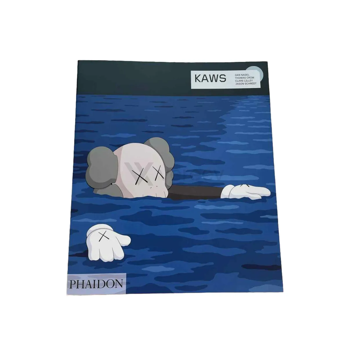 Sample photo for books: the cover of a KAWS book published by Phaidon